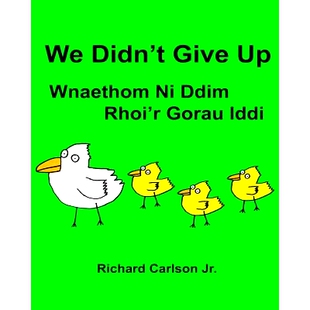 English Book Bilingual Wnaethom Rhoi’r Iddi Ddim Picture Edition Give Didn’t Children’s Welsh Gorau 预订