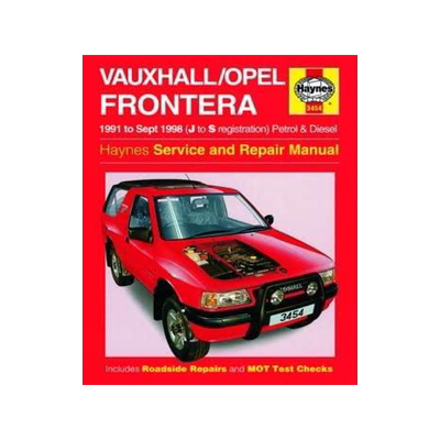 [预订]Vauxhall/Opel Frontera Petrol & Diesel (91-Sept 98) J to S 9781785214486