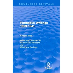 Revivals 预订 Routledge Writings 9780415567978 Formative
