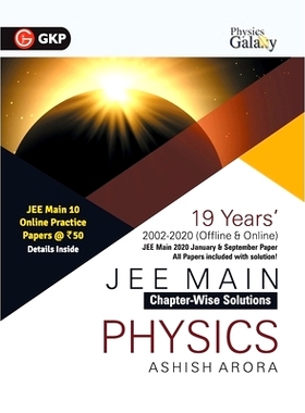 预订 Physics Galaxy 2021 JEE Main Physics 19 Years ChapterWise Solutions (2002-2020) by Ashish Arora: 9789390187744