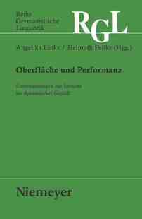 【预订】Oberfläche und Performanz 9783484312838