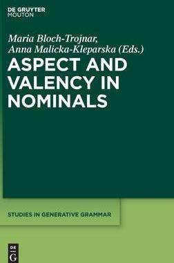 [预订]Aspect and Valency in Nominals 9781501514586