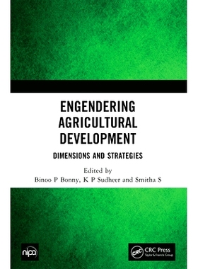 预订 Engendering Agricultural Development: Dimensions and Strategies 促进农业发展：维度与战略: 9781032395012