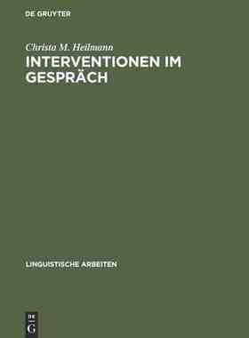 【预订】Interventionen im Gespräch 9783484304598