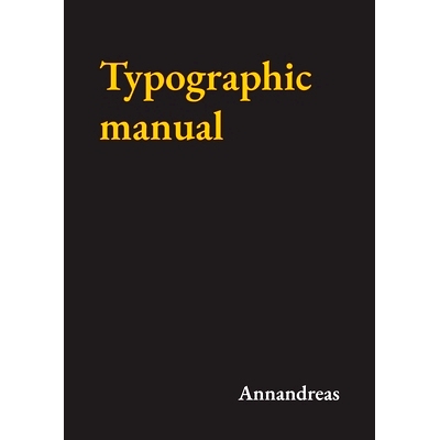 预订 Typographic manual: 9789179693312