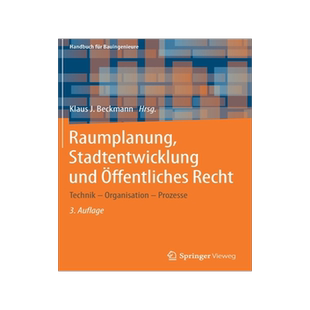 预订 Raumplanung, Stadtentwicklung und Öffentliches Recht