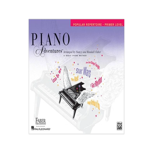 初级流行曲集 菲伯尔钢琴基础教程 英文原版 Piano Adventures: Primer Level: Popular Repertoire