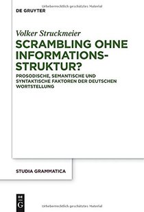ohne 预订 Scrambling 9783110347579 Informationsstruktur?
