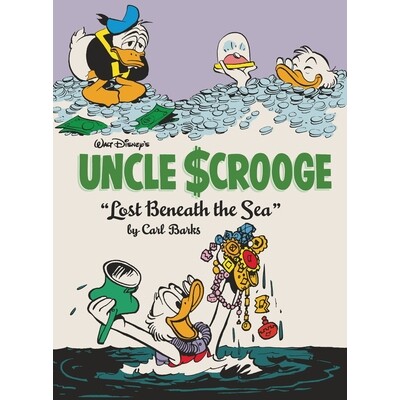 预订 Walt Disney’s Uncle Scrooge: Lost Beneath the Sea: The Complete Carl Barks Disney Library Vol. 30: 9798875001819