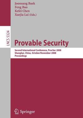 【预订】Provable Security
