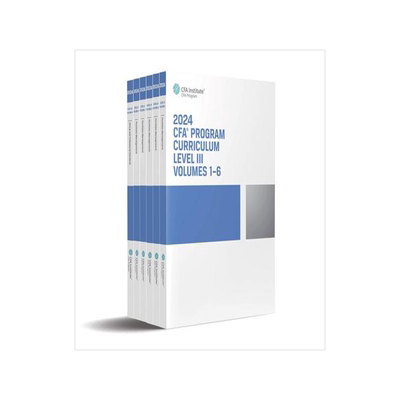 [预订]2024 Cfa Program Curriculum Level Iii Box Set 9781953337696