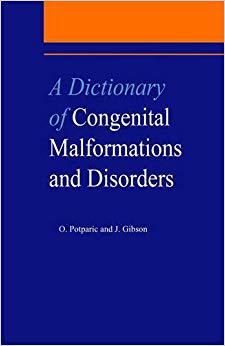 【预售】A Dictionary of Congenital Malformations and Disorders