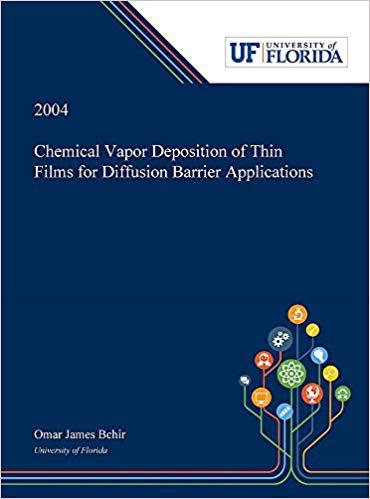 【预售】Chemical Vapor Deposition of Thin Films for Diffusion Barrier Applications