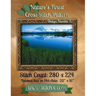 Cross Stitch Nature’s 9781502549266 Number Finest Design 预订 Pattern