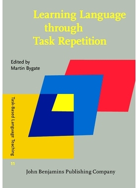 预订 Learning Language through Task Repetition. 通过任务重复学习语言: 9789027201133