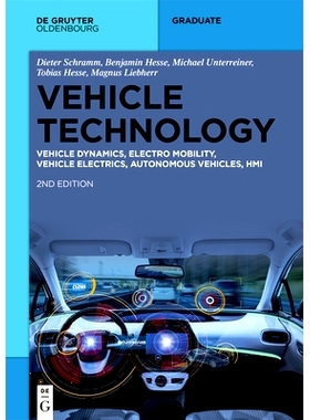 预订 Vehicle Technology: Vehicle Dynamics, Electro Mobility, Vehicle Electrics, Autonomous Vehicles, HMI 车辆技术： 车辆