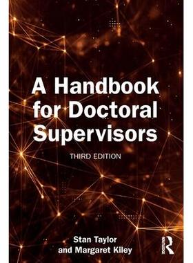 预订 A Handbook for Doctoral Supervisors博士导师手册 第3版: 9781032557731