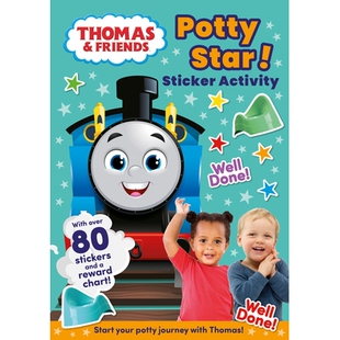 Sticker 9780008534271 贴纸活动 托马斯和朋友：便盆明星 Activity Star Potty Friends Thomas 预订