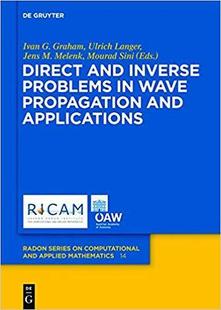 9783110282238 Direct Applications Propagation Wave Problems Inverse and 预订