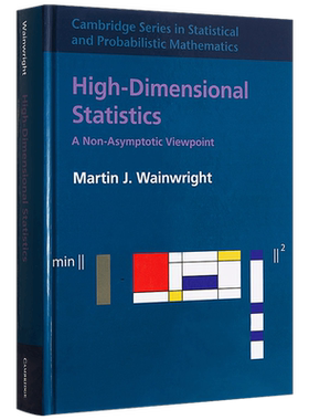 现货 高维统计：非渐近视角 英文原版 High-Dimensional Statistics:A Non-Asymptotic Viewpoint