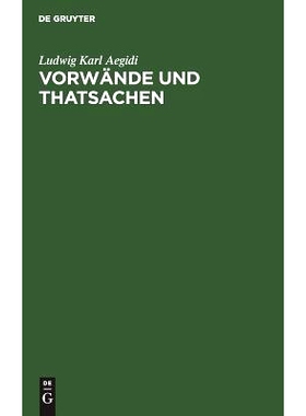 预订 Vorwände und Thatsachen: Ein Beitrag zur Kritik der Opposition gegen den Handelsvertrag vom 2ten August 1862: 9783