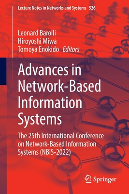 【预订】Advances in Network-Based Information Systems: The 25th Internationa 9783031143137