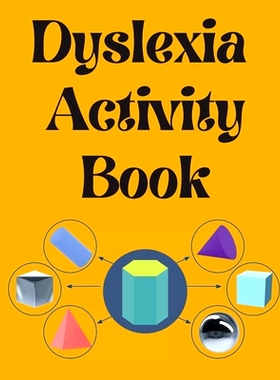 预订 Dyslexia Activity Book.Educational book. Contains the alphabet, numbers and more, with font style designed for dysl