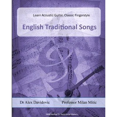 预订 Learn Acoustic Guitar, Classic Fingerstyle: Traditional English Songs: 9781502471109