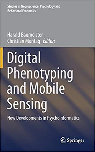 【预售】Digital Phenotyping and Mobile Sensing