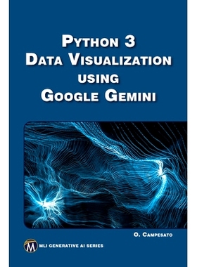 预订 Python 3 Data Visualization Using Google Gemini: 9781501522802