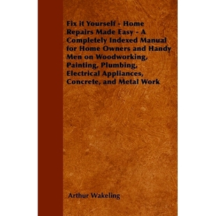 Manual Yourself Made Repairs Handy Woodworking Men Home Easy 預(yù)訂 and for Owners Indexed Completely Fix