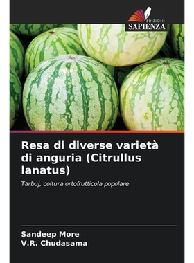 预订 Resa di diverse varietà di anguria (Citrullus lanatus): 9786209495953