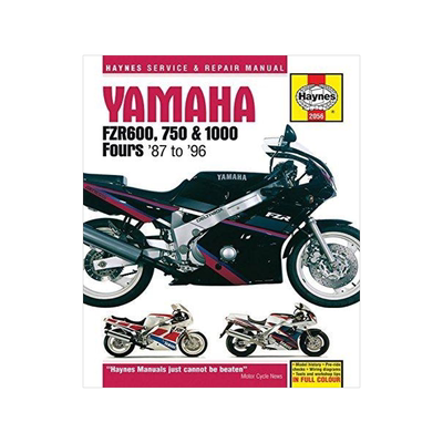 [预订]Yamaha FZR600, 750 & 1000 Fours (87 - 96) Haynes Repair Manual 9780857339898