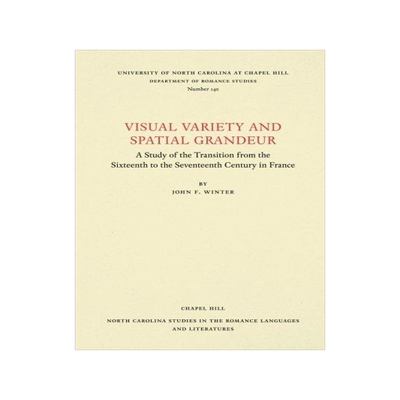 [预订]Visual Variety and Spatial Grandeur 9780807891407