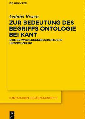 【预订】Zur Bedeutung des Begriffs Ontologie bei Kant 9783110554816