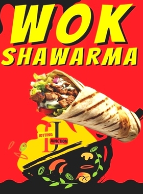预订 Wok Shawarma: Sizzling Flavors from East to West: 9798866241897