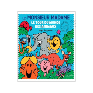 现货法语版 奇先生妙小姐看世界: 动物世界 儿童启蒙 法语学习 法国原装进口 Le tour du monde des animaux Les Monsieur Madame