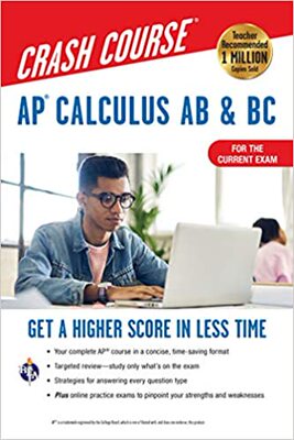 【预订】Ap(r) Calculus AB & BC Crash Course 3rd Ed., for the 2021 Exam, Book + Online: Get a Higher Score in Less ...