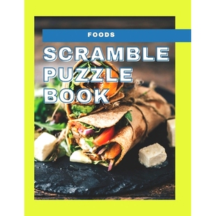 Word 9798557971768 Scramble Kids For Name 120 Book Puzzle Foods 预订