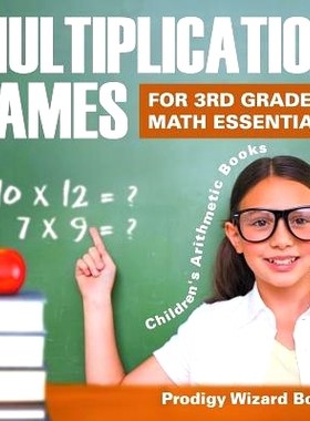 预订 Multiplication Games for 3Rd Graders Math Essentials Children’s Arithmetic Books: 9781683232315