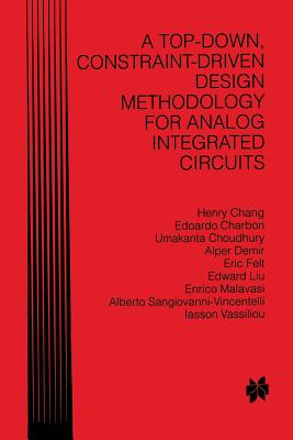 【预订】A Top-Down, Constraint-Driven Design Methodology for Analog Integrated Circuits 书籍/杂志/报纸 科普读物/自然科学/技术类原版书 原图主图