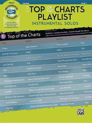 【预订】Easy Top of the Charts Playlist Instrumental Solos: Clarinet, Book & CD
