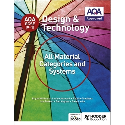 预订 AQA GCSE (9-1) Design and Technology: All Material Categories and Systems: 9781510401082