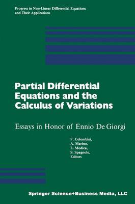 Essays in Honor of Ennio De Giorgi
