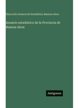 预订 Anuario estadístico de la Provincia de Buenos Aires: 9783386908078