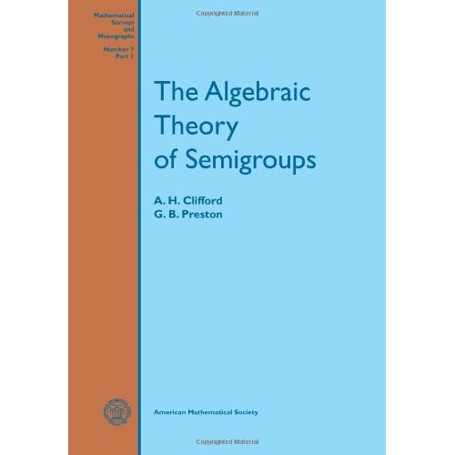 预订 The algebraic theory of semigroups 1 9780821802717