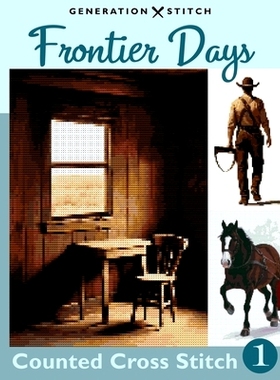 预订 Frontier Days Counted Cross Stitch Patterns: 9798328859516