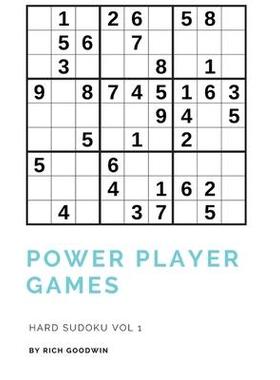 [预订]Power Player Games Hard Sudoku Vol 1 9781087813929