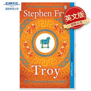 Stephen Fry 平装 现货 英文原版 特洛伊 Troy 幽默搞笑古希腊故事 油炸叔讲希腊神话3