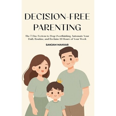 预订 Decision-Free Parenting: A 7-Day System To Stop Overthinking, Automate Your Daily Routine, And Reclaim 10 Hours Of